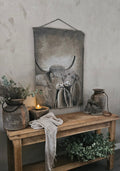 Wanddoek hooglanders 12