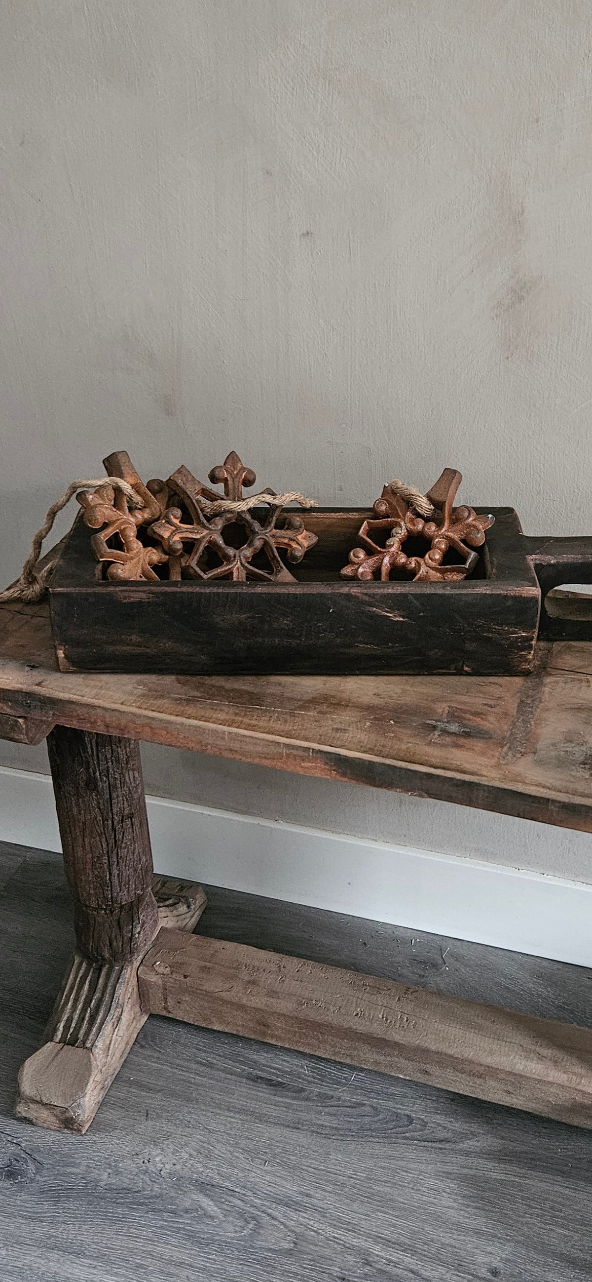 Smeedijzeren roest ster