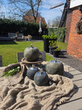 Oliebrander rond klein
