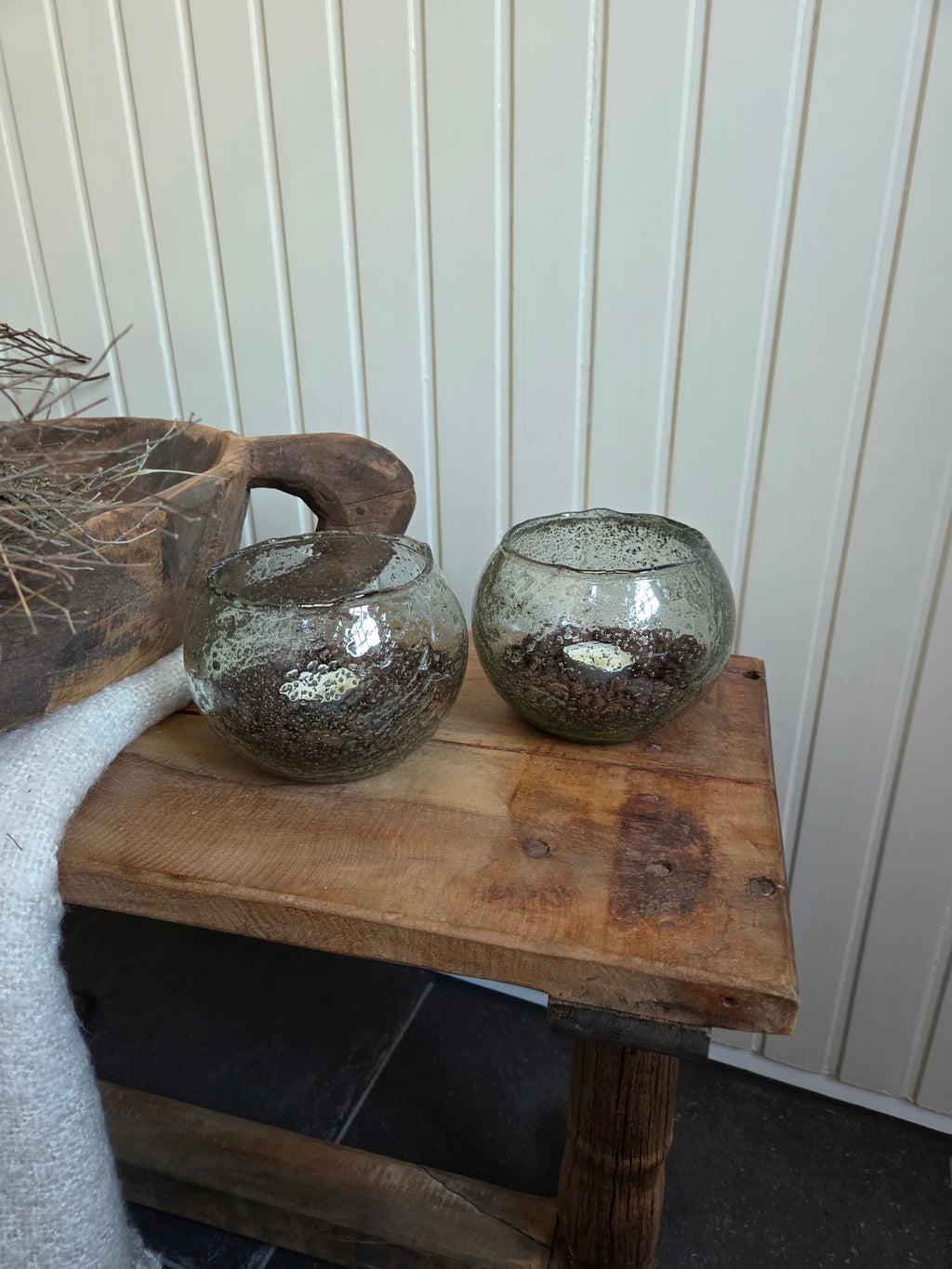 Set van 2 waxine glas