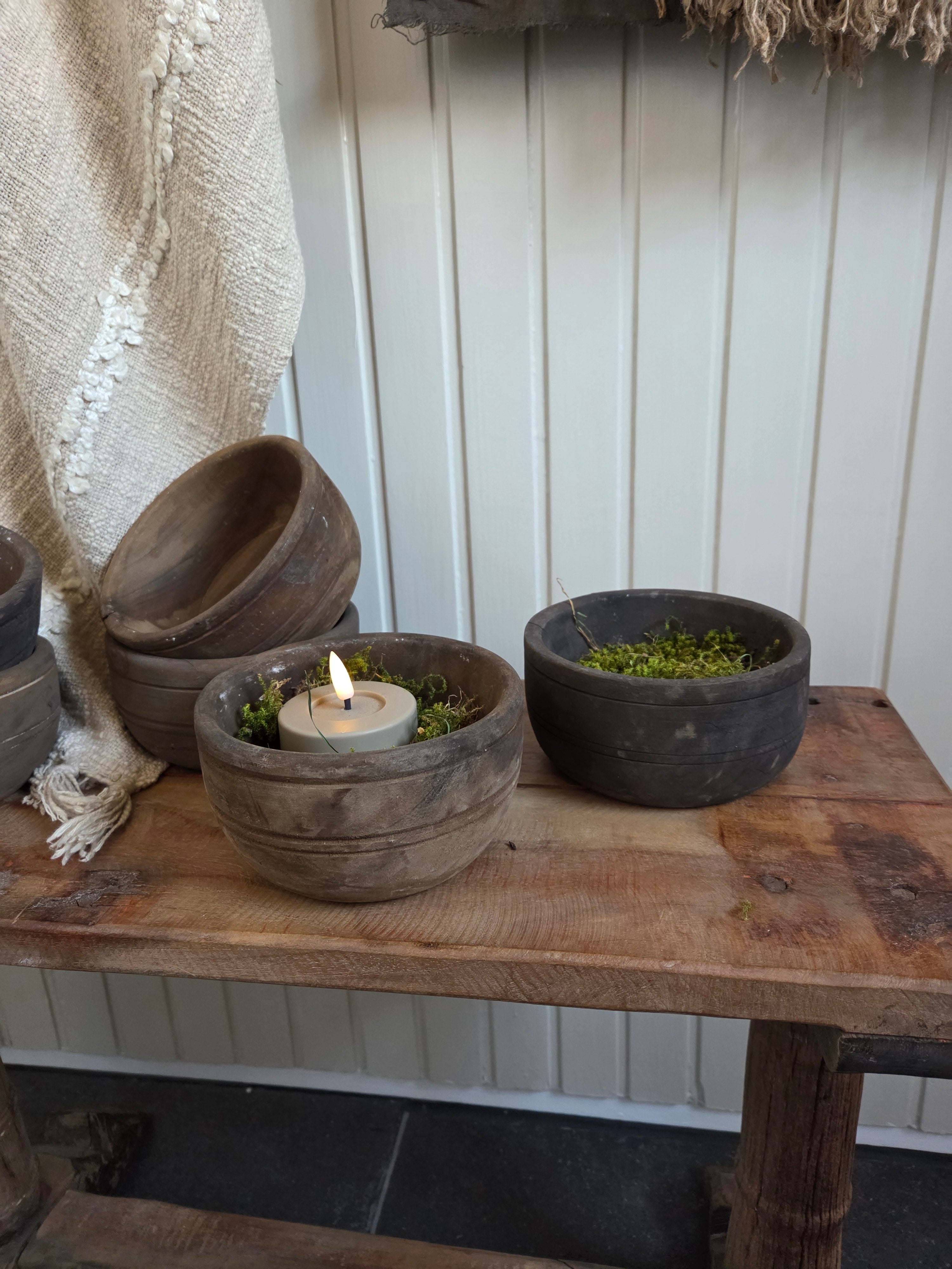 Houten schaaltje