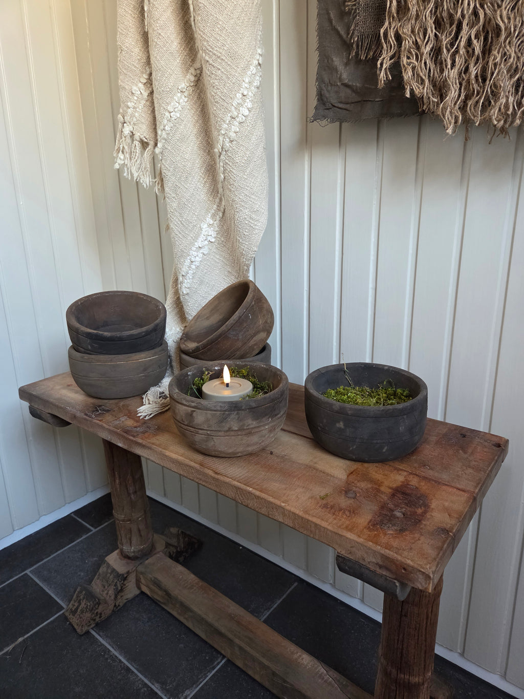 Houten schaaltje