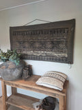 Wanddoek met kelim stof