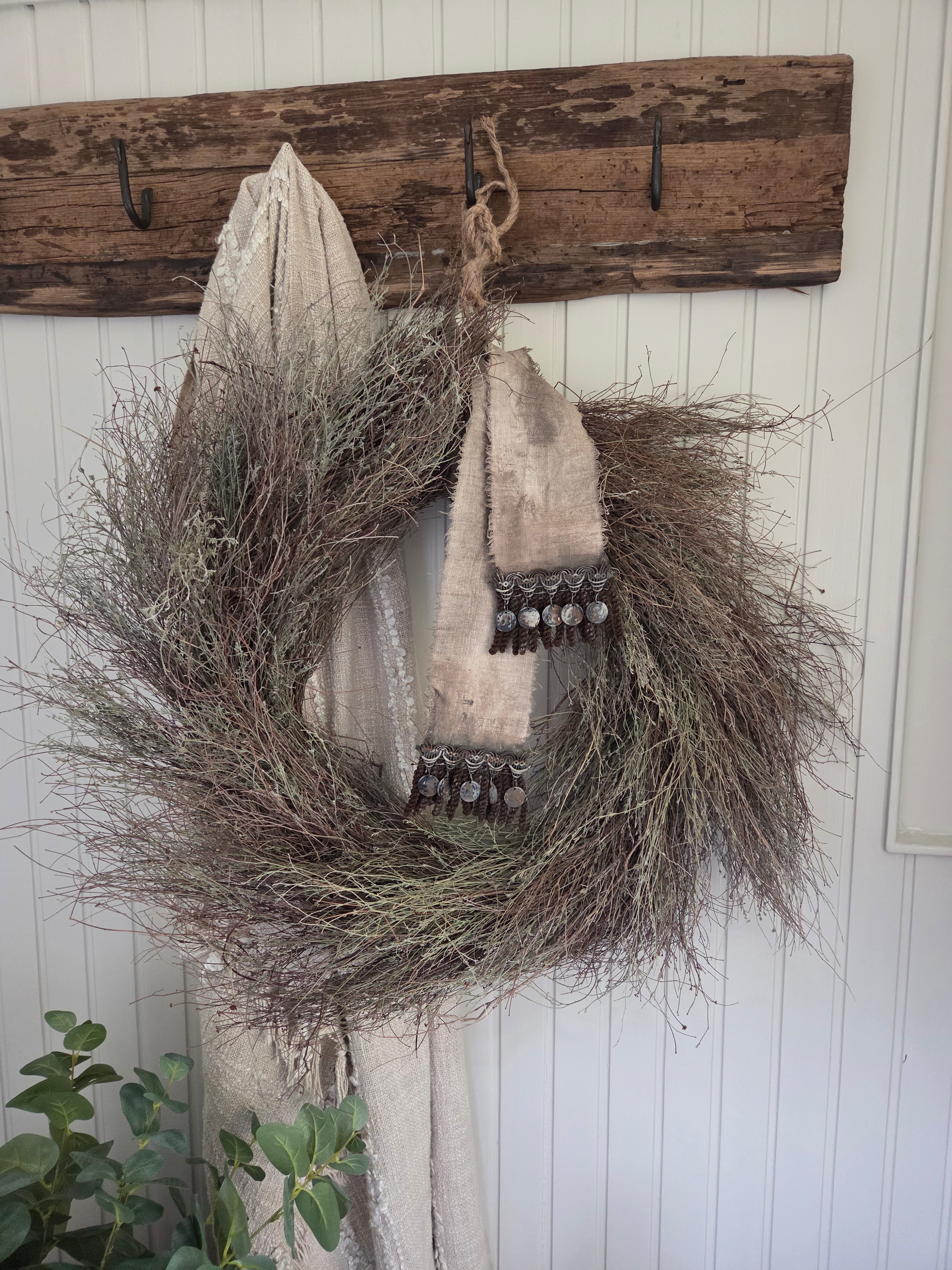 Shabby lint smal met muntjes 03