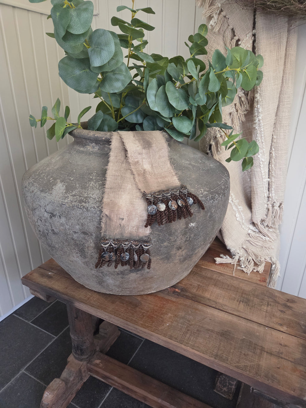 Shabby lint smal met muntjes 03