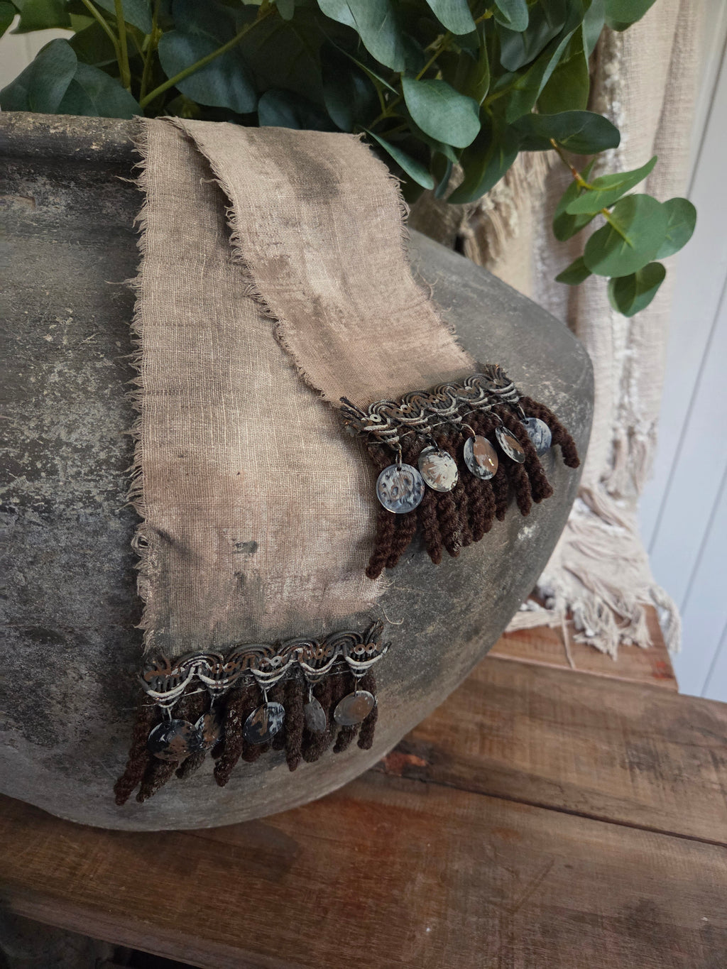 Shabby lint smal met muntjes 03