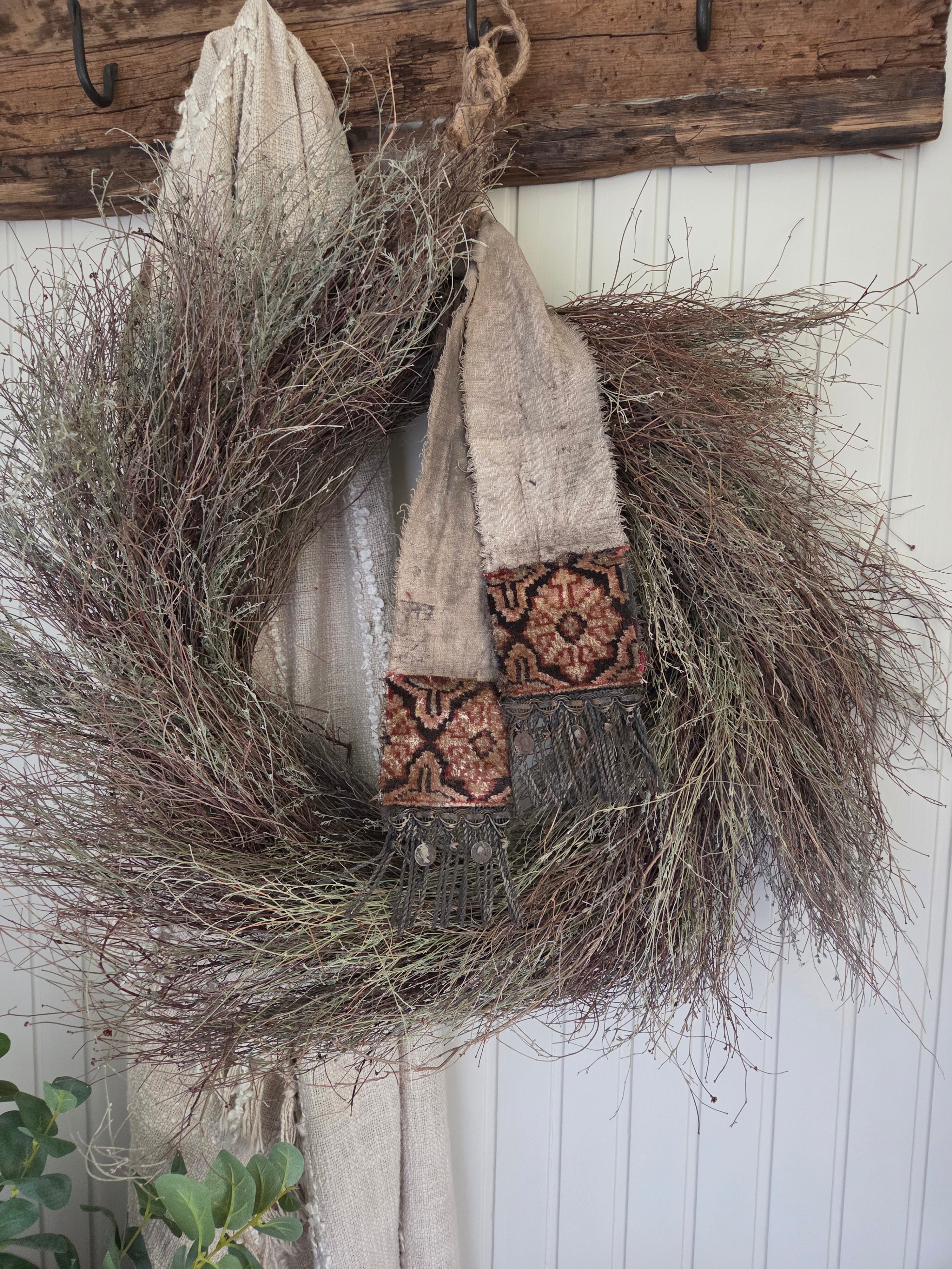 Shabby lint smal met kelim 02