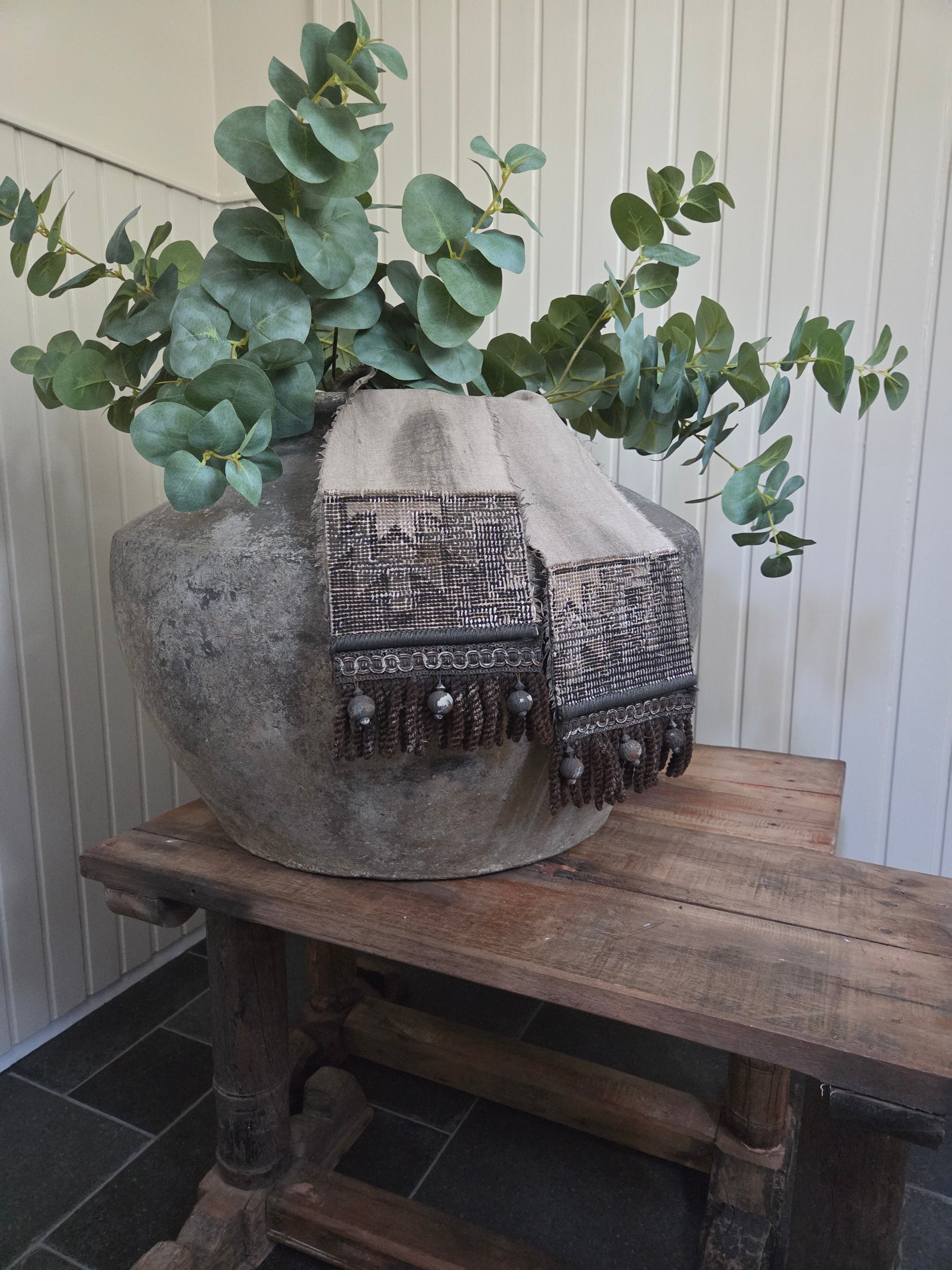 Shabby lint breed met kelim 08
