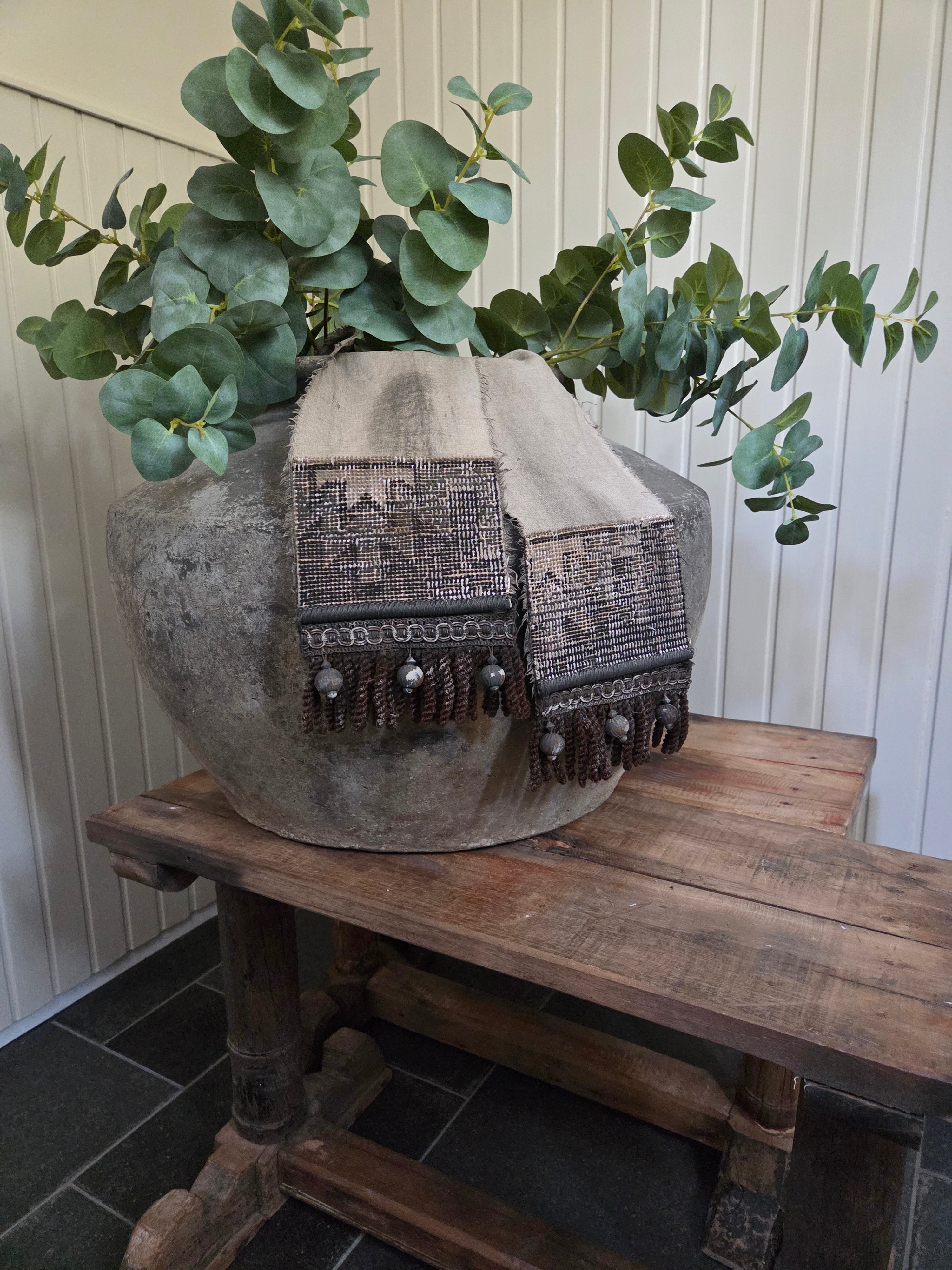 Shabby lint breed met kelim 08