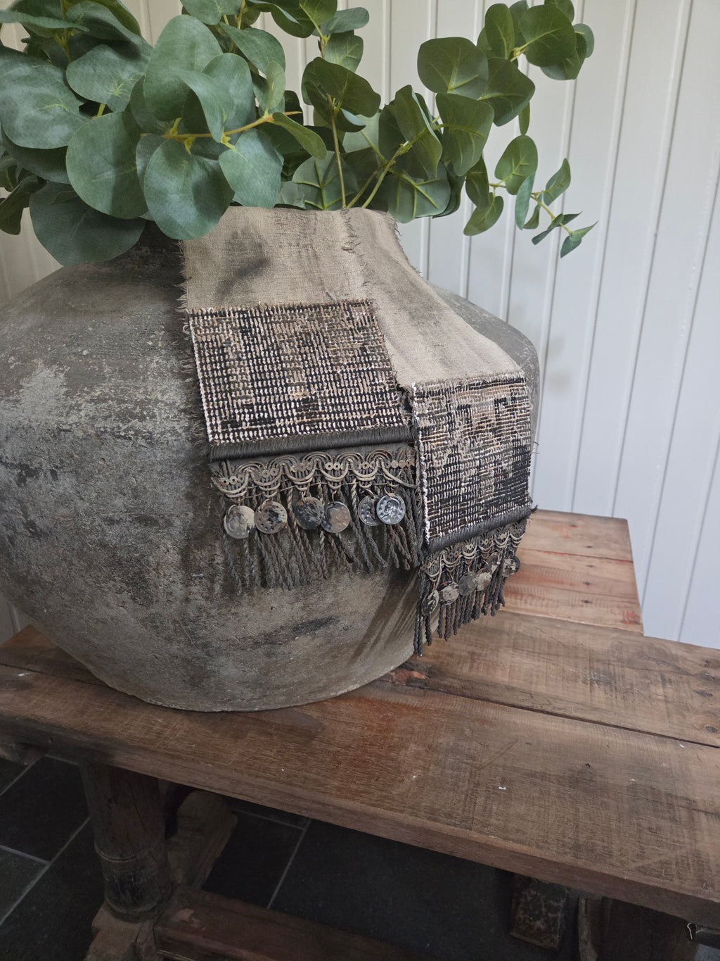 Shabby lint breed met kelim 07
