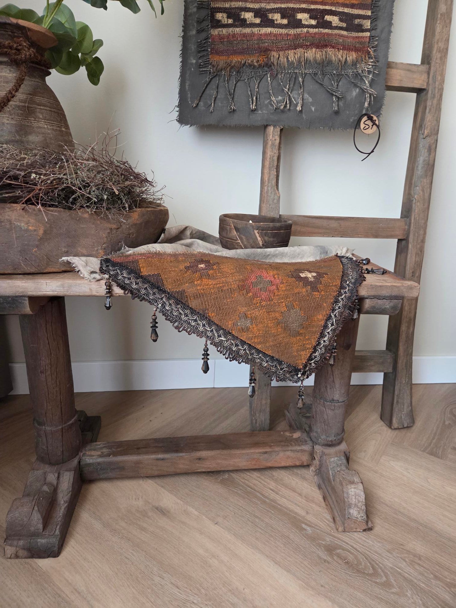 Shabby doekje kelim 06