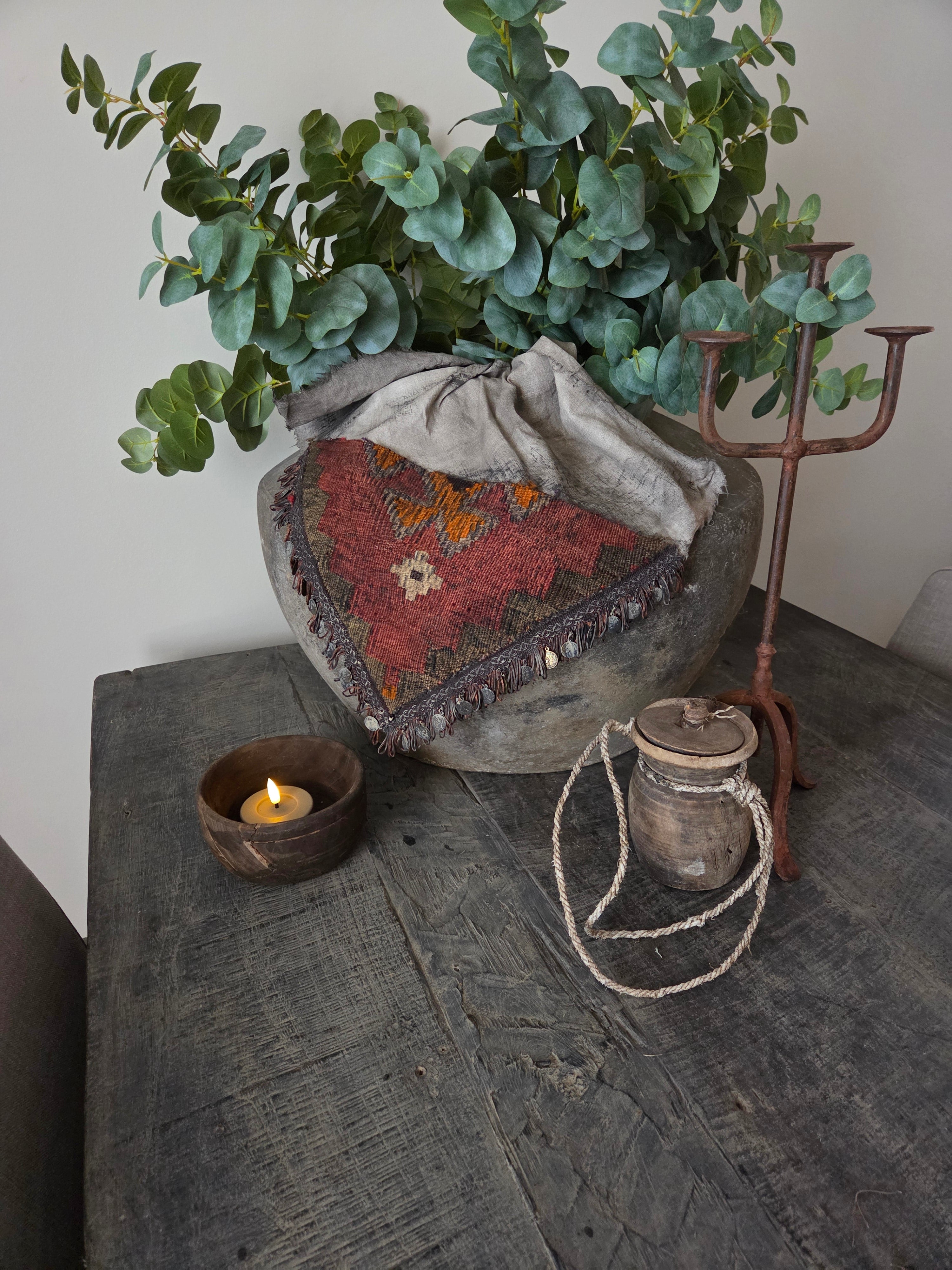Shabby doekje kelim 07