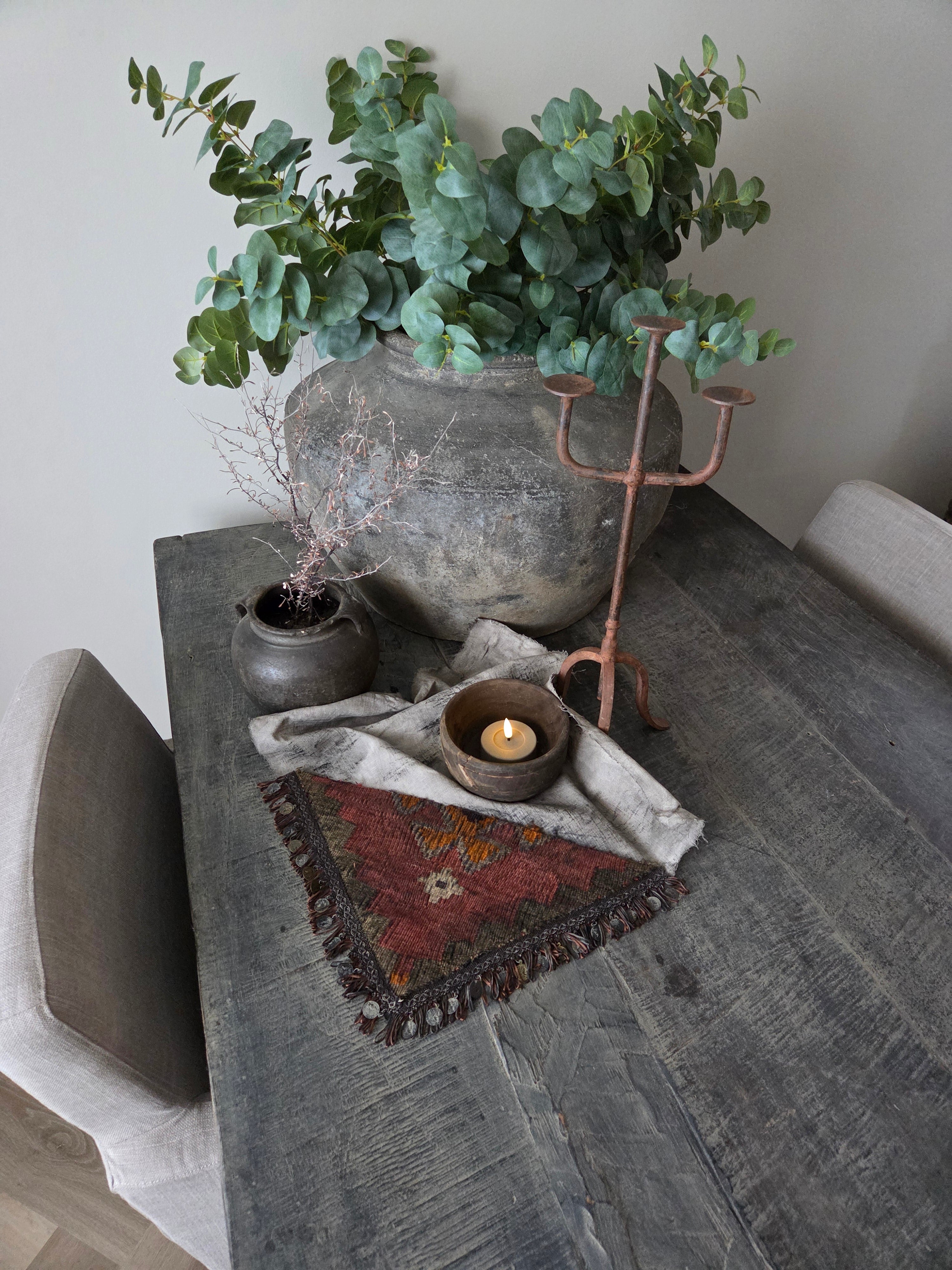 Shabby doekje kelim 07