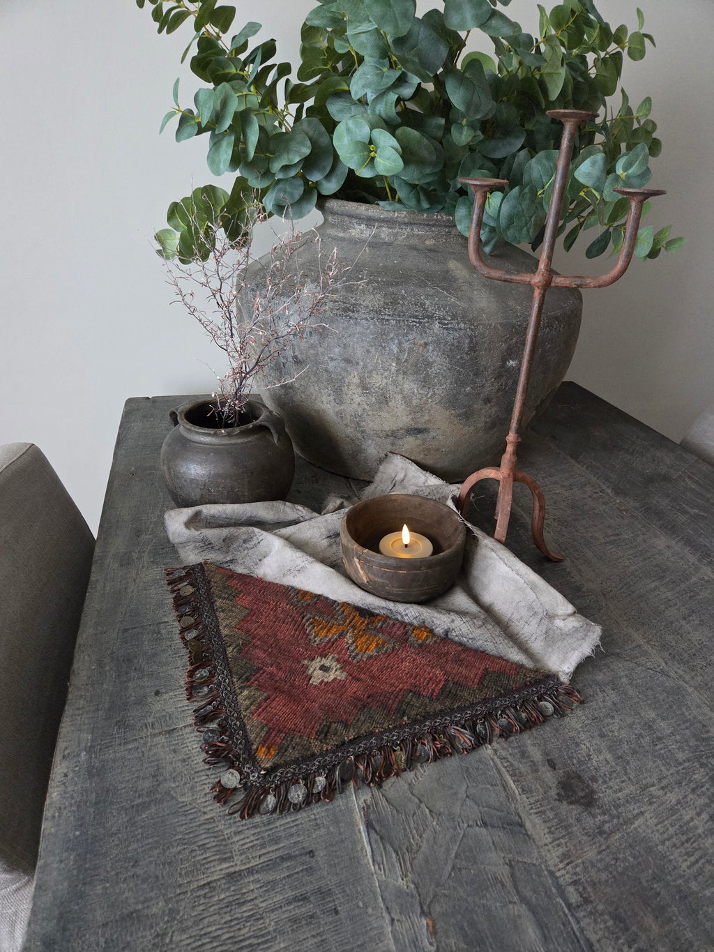 Shabby doekje kelim 07