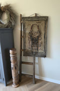 Wanddoek met jute tas